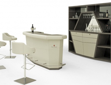 Set for the bar in the leather of Long Beach, Formitalia 