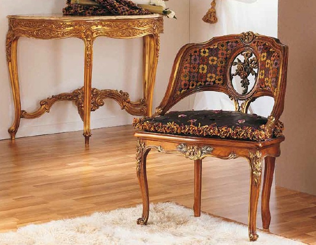 Seat semi-circular Aureola-5318/C/101, Fratelli Allievi