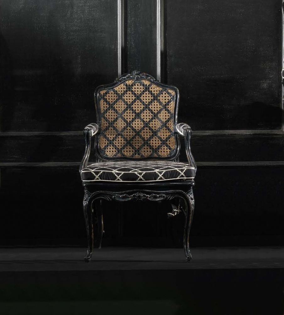 A chair with a decorative pattern, Vittorio Grifoni
