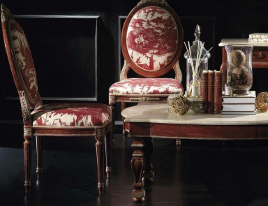 A chair with soft upholstery, Vittorio Grifoni