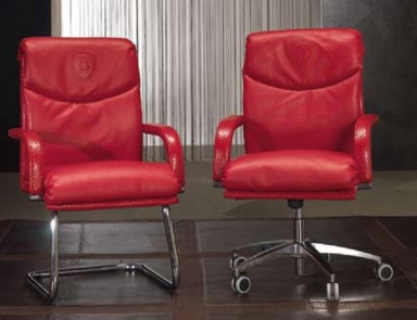 Chair on a metal frame Pilot Meeting SAG, Formitalia