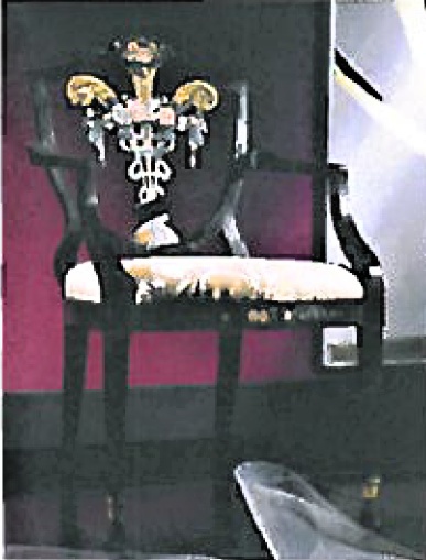 Chair with armrests, Vittorio Grifoni