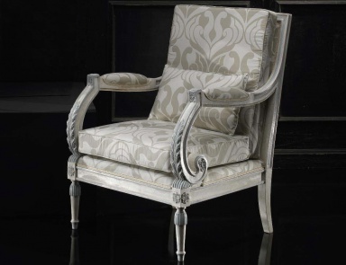A chair with a decorative pattern, Vittorio Grifoni