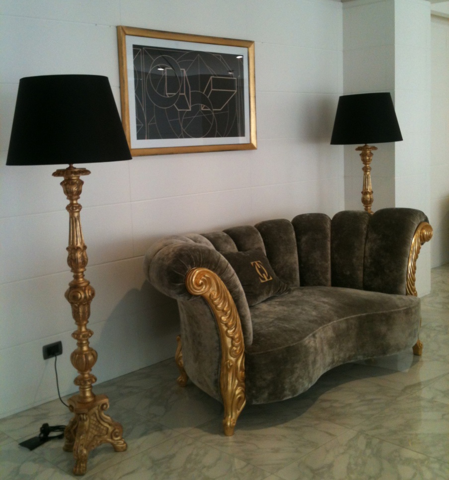 Sofa with high back Vogue, Tosconova