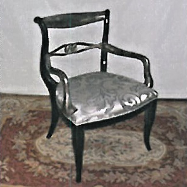 Chair with armrests