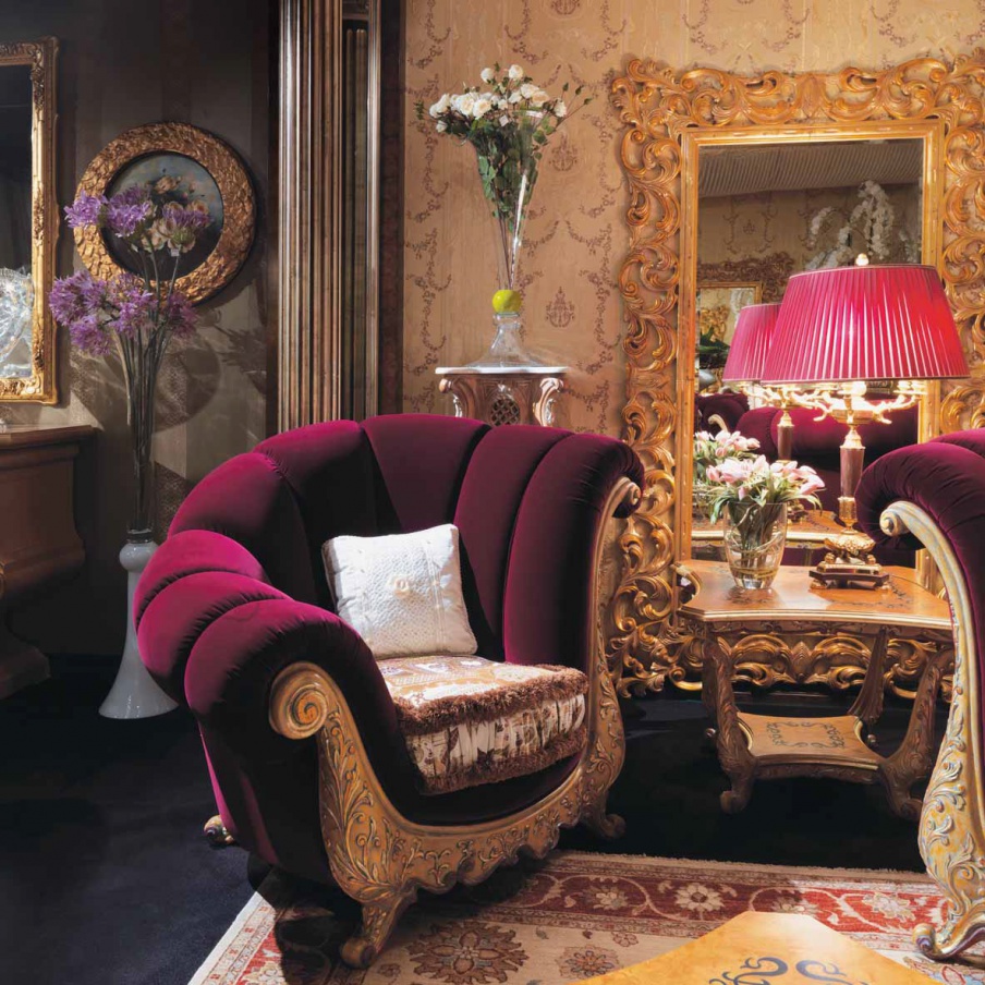 Large wall mirror, Ezio Bellotti