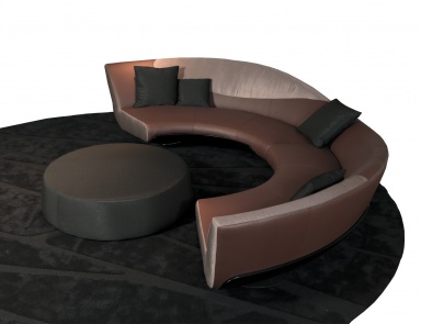 Pouf - table round shape Pouf, Formitalia 