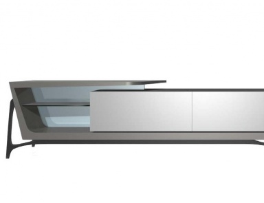 A Cabinet for the TV in the leather MBS 011, Formitalia 