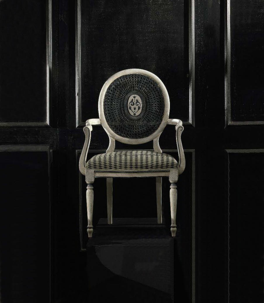 Chair with armrests, Vittorio Grifoni