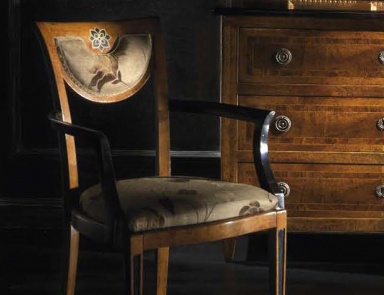 Chair with upholstered seat, Vittorio Grifoni