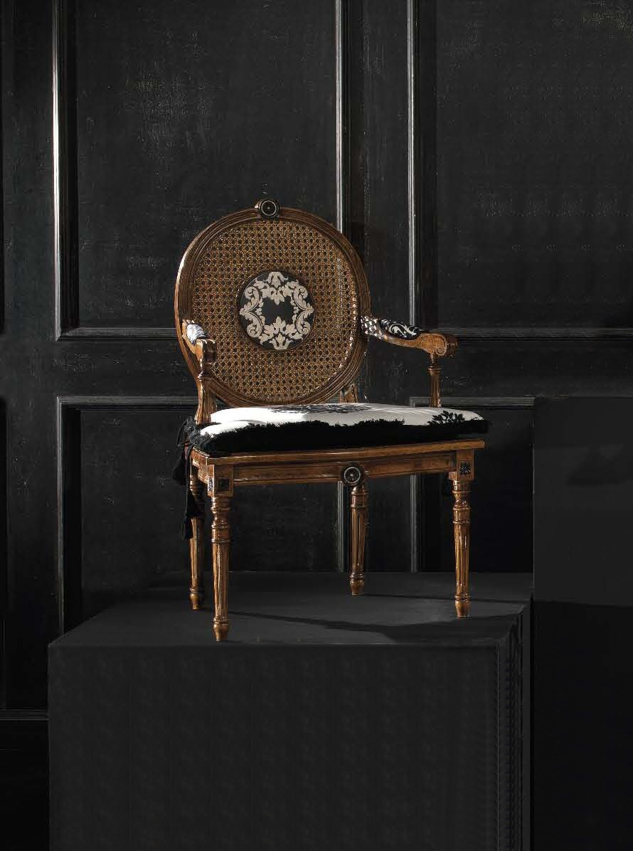 Chair with armrests, Vittorio Grifoni