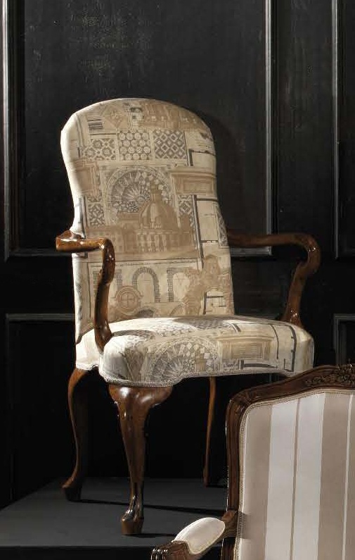 A chair with soft upholstery, Vittorio Grifoni