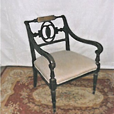Chair with armrests