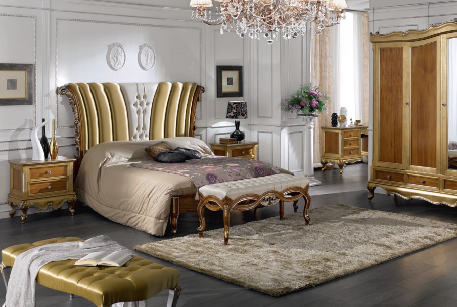 Headsets for bedrooms, leather upholstery, Mirandola Export