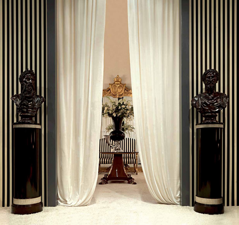 Decorative column of ebony T96, Zanaboni