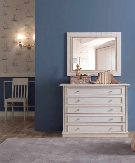 Mirror, framed in solid Martin, Pellegatta