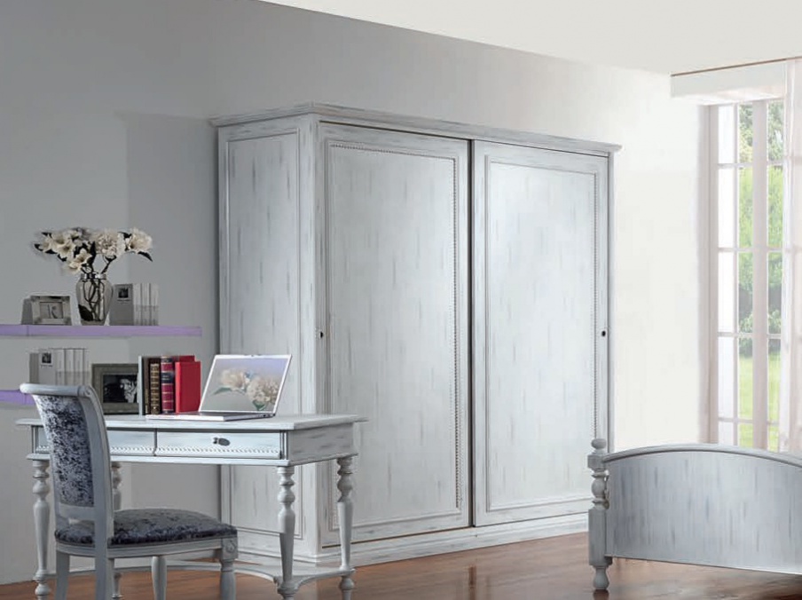 Wardrobe with two sliding doors Erlend, Pellegatta