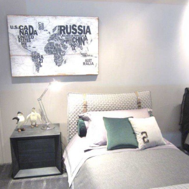 The bedside table 45?