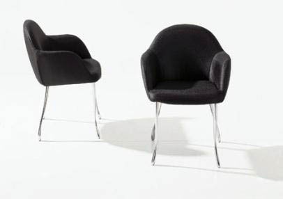 Chair with armrests Kiwi, Bonaldo