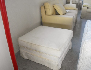 Pouf square LIvia, TreCi Salotti (luxury walk-in closets )