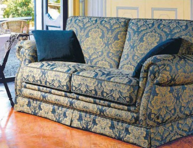 Sofa with high back Loris, TreCi Salotti