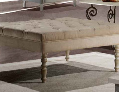 Pouf rectangular Ettore, TreCi Salotti