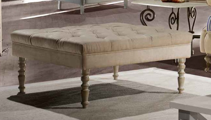 Pouf rectangular Ettore, TreCi Salotti