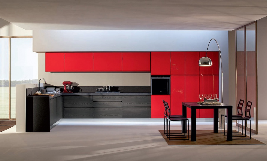 Kitchen (kitchen set) Arcobaleno, manufacturer Arrex le cucine