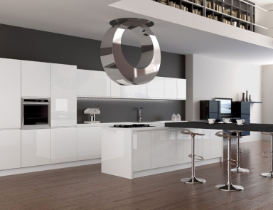 Kitchen (kitchen set) Arcobaleno, manufacturer of Arrex le cucine.