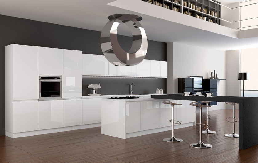 Kitchen (kitchen set) Arcobaleno, manufacturer of Arrex le cucine.