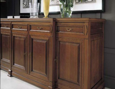 A snack bar, three solid wood Athene, Serenissima