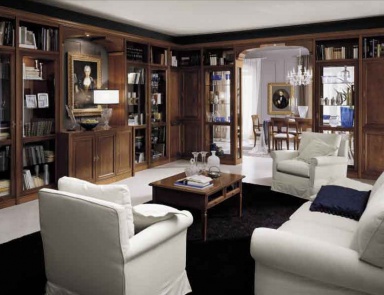 Wall with integrated lighting Athene, Serenissima