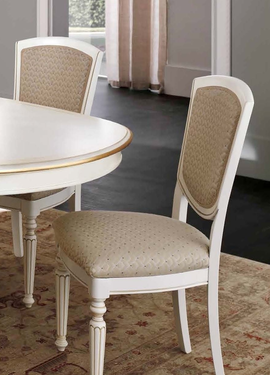 Chair with upholstered Vivaldi, Maronese