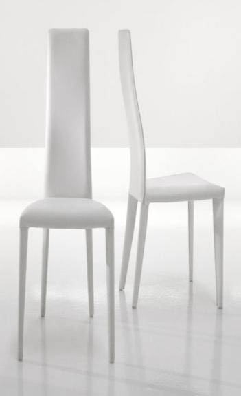 Chair with high back Spillo, Bonaldo