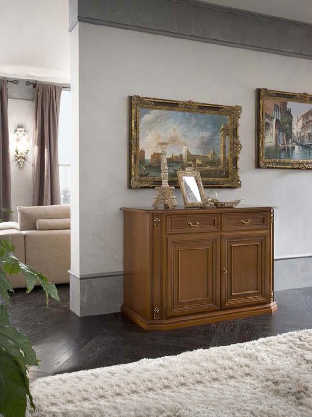 Twodoor sideboard in classic style, Sorrento, Maronese Luxury