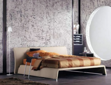 Chesterbed double bed, Flou