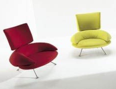 Chair with armrests Ufo, Bonaldo