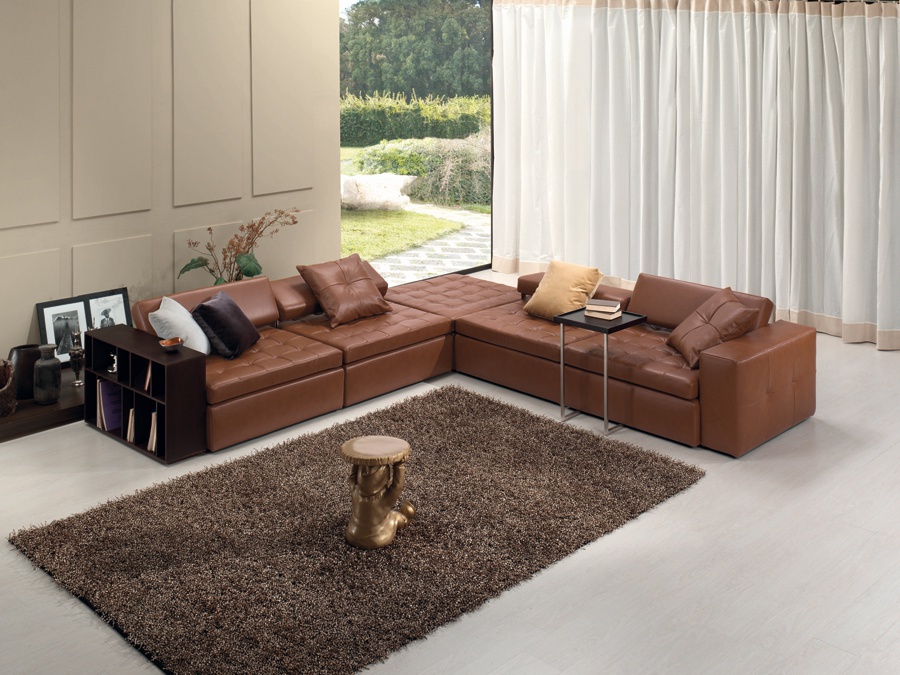 Modular sofa from INFINITY Loiudiced in a modern style.