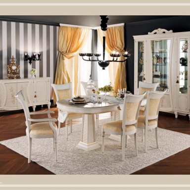 Dining room (dining set) Grazia Laccata
