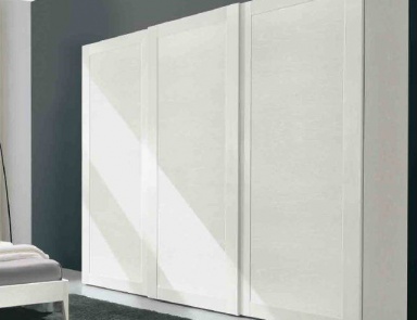 Wardrobe-slider in finishing veneer oak Legno con cornice, Serenissima