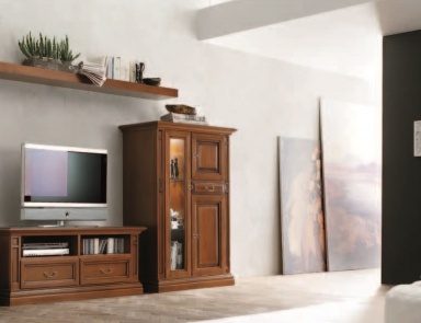 Small wardrobe-showcase Nabucco, Maronese