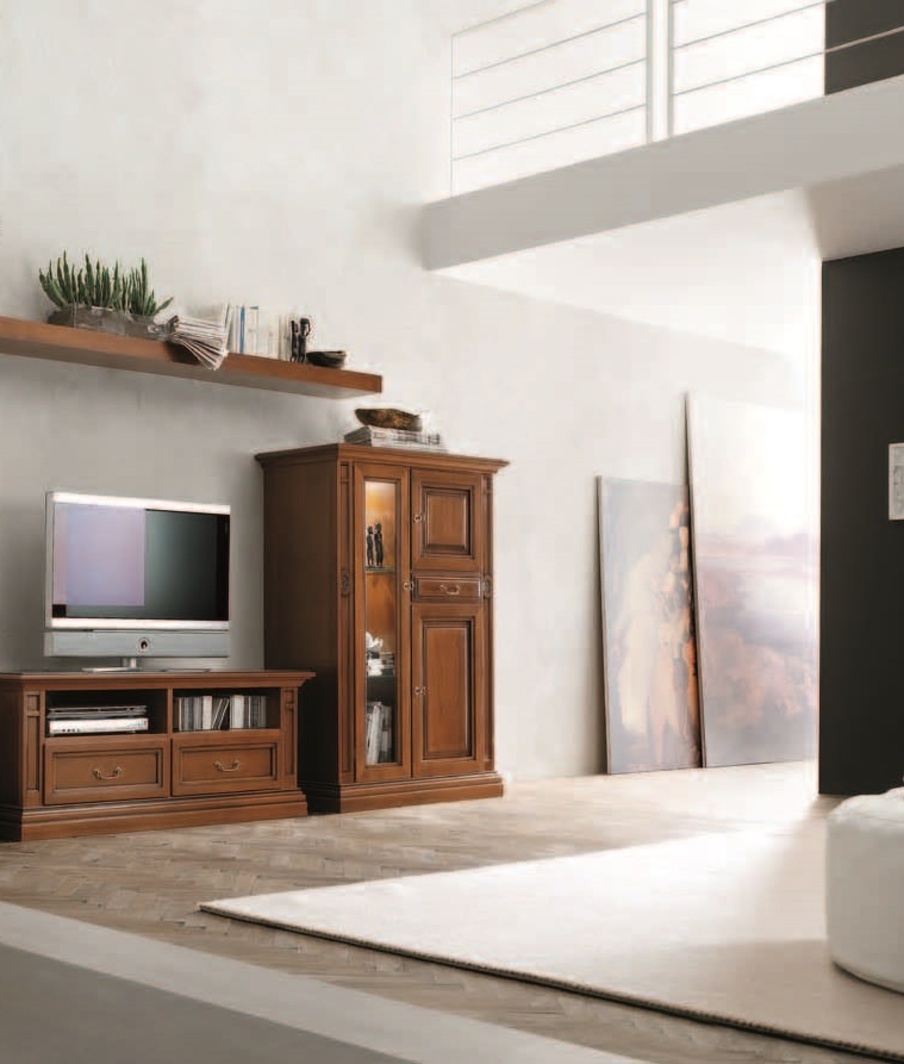 Small wardrobe-showcase Nabucco, Maronese