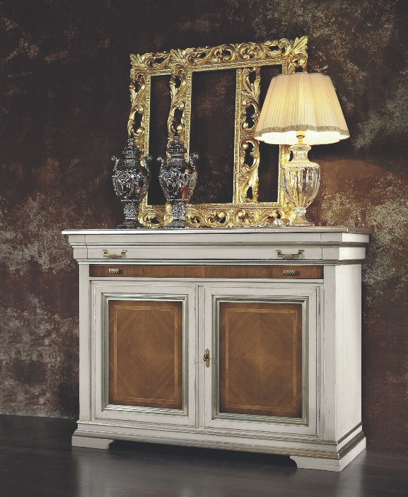 Sideboard with two doors and drawers Armonie, Arve Style
