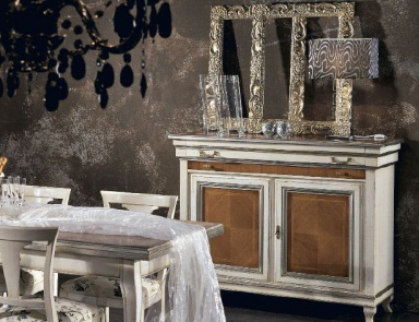 Sideboard with two hinged doors and drawers Armonie, Arve Style