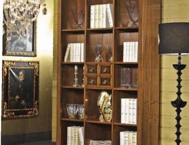 Rack with open niches and drawers Armonie, Arve Style