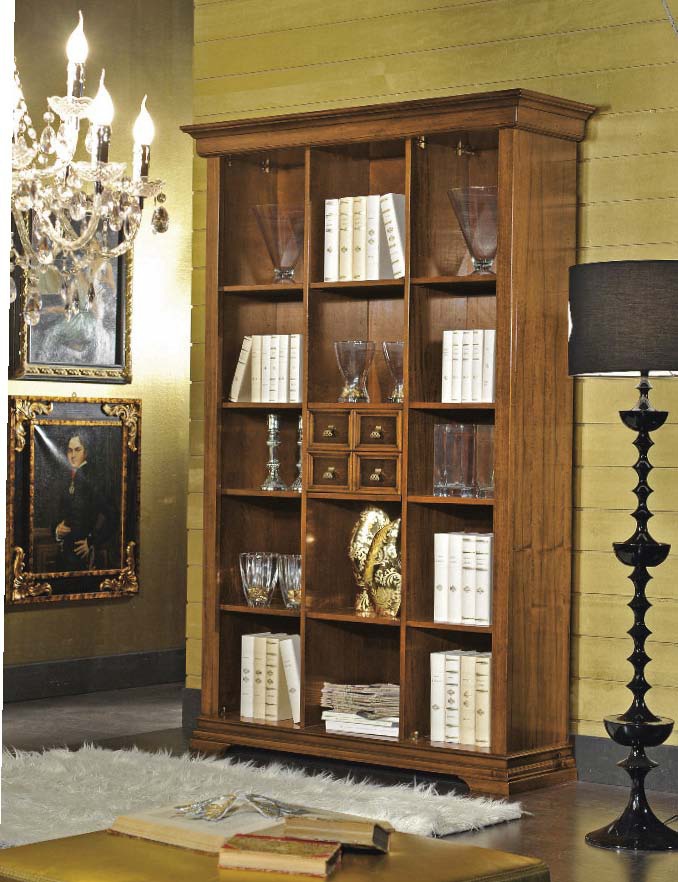 Rack with open niches and drawers Armonie, Arve Style