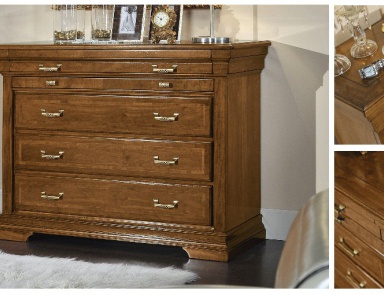 The flat chest on legs with drawers Armonie, Arve Style
