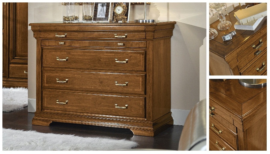 The flat chest on legs with drawers Armonie, Arve Style