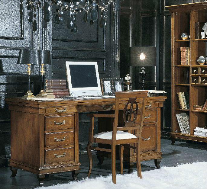 Desk on figured legs Armonie, Arve Style