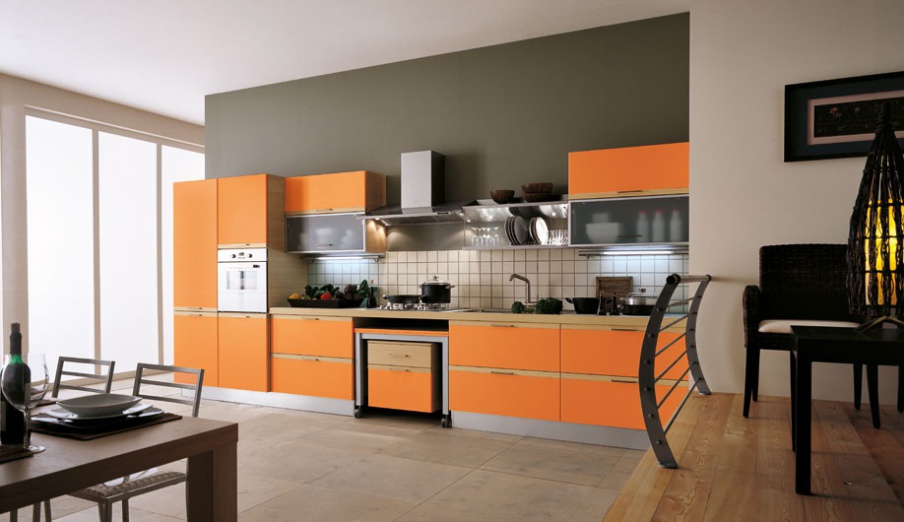 Kitchen (kitchen set) Giglio, the producer of Arrex le cucine.